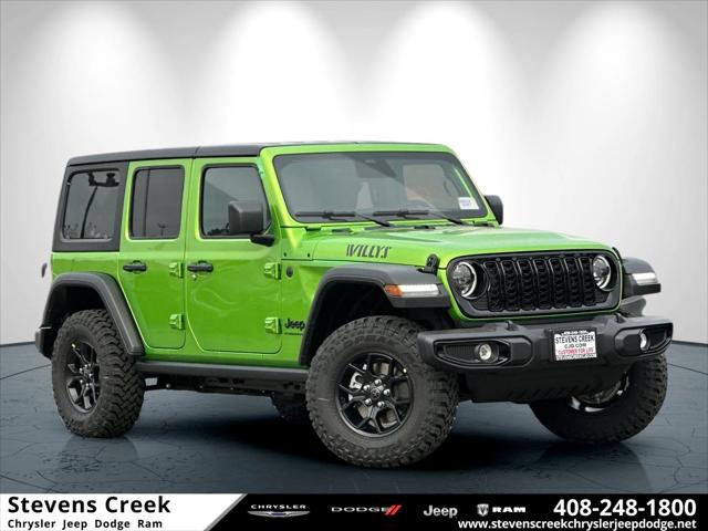 2026 Jeep Wrangler WRANGLER 4-DOOR WILLYS 2026 Jeep Wrangler WRANGLER 4-DOOR WILLYS