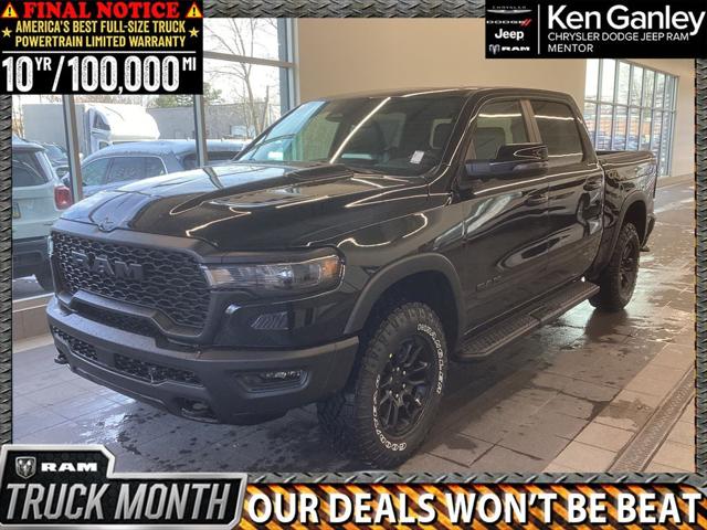 2026 RAM Ram 1500 RAM 1500 REBEL CREW CAB 4X4 57 BOX 2026 RAM Ram 1500 RAM 1500 REBEL CREW CAB 4X4 57 BOX