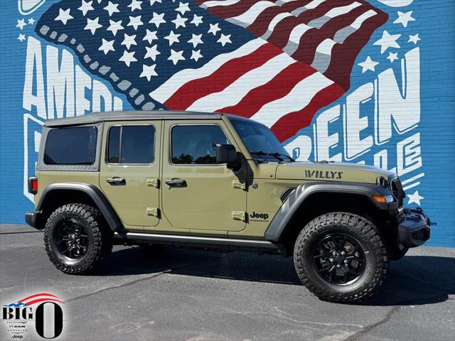 2026 Jeep Wrangler WRANGLER 4-DOOR WILLYS 2026 Jeep Wrangler WRANGLER 4-DOOR WILLYS