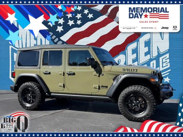 2026 Jeep Wrangler Willys for sale in Greenville, SC
