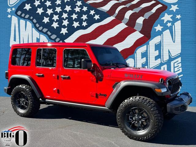 2026 Jeep Wrangler WRANGLER 4-DOOR WILLYS 2026 Jeep Wrangler WRANGLER 4-DOOR WILLYS