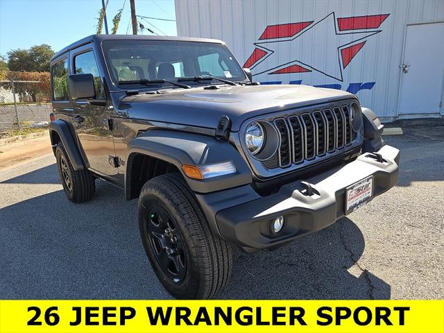 2026 Jeep Wrangler WRANGLER 2-DOOR SPORT 2026 Jeep Wrangler WRANGLER 2-DOOR SPORT
