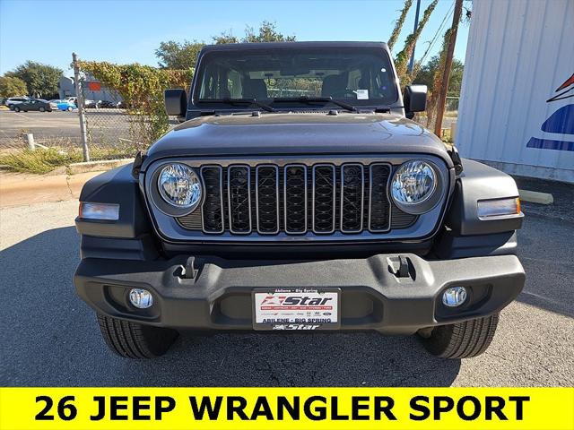 2026 Jeep Wrangler WRANGLER 2-DOOR SPORT 2026 Jeep Wrangler WRANGLER 2-DOOR SPORT