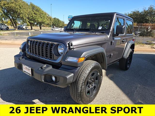 2026 Jeep Wrangler WRANGLER 2-DOOR SPORT 2026 Jeep Wrangler WRANGLER 2-DOOR SPORT