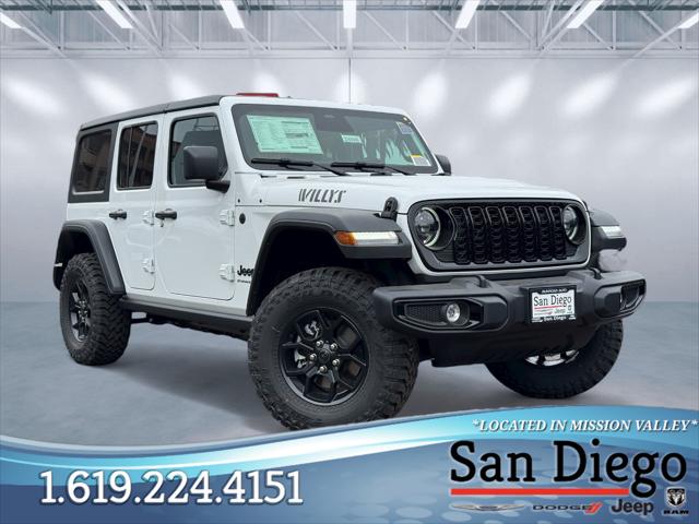 2026 Jeep Wrangler WRANGLER 4-DOOR WILLYS 2026 Jeep Wrangler WRANGLER 4-DOOR WILLYS