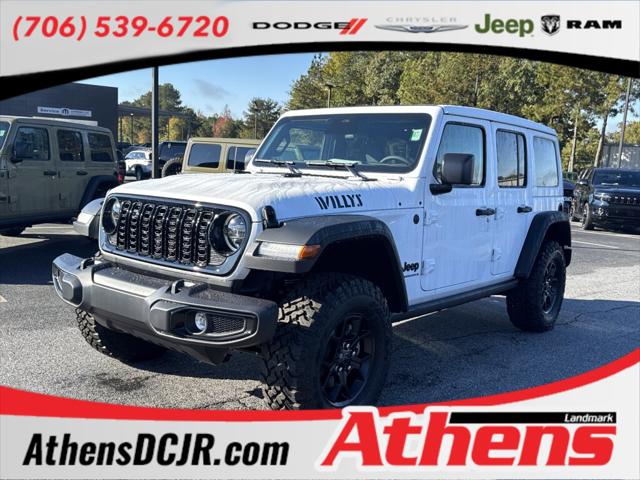 2026 Jeep Wrangler WRANGLER 4-DOOR WILLYS 2026 Jeep Wrangler WRANGLER 4-DOOR WILLYS