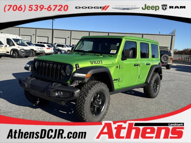 2026 Jeep Wrangler WRANGLER 4-DOOR WILLYS 2026 Jeep Wrangler WRANGLER 4-DOOR WILLYS