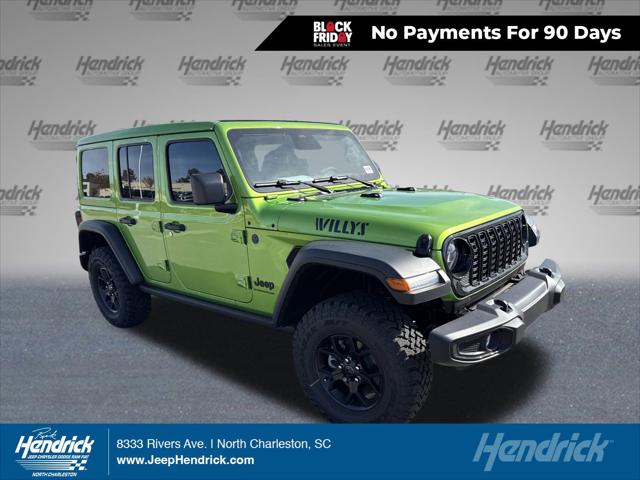2026 Jeep Wrangler WRANGLER 4-DOOR WILLYS 2026 Jeep Wrangler WRANGLER 4-DOOR WILLYS
