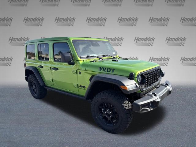 2026 Jeep Wrangler WRANGLER 4-DOOR WILLYS 2026 Jeep Wrangler WRANGLER 4-DOOR WILLYS
