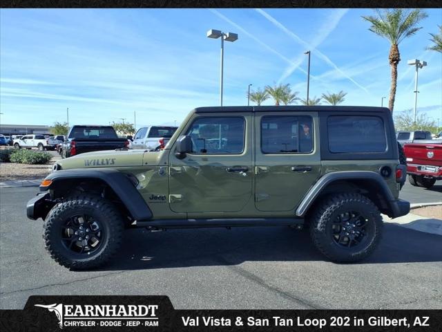 2026 Jeep Wrangler WRANGLER 4-DOOR WILLYS 2026 Jeep Wrangler WRANGLER 4-DOOR WILLYS