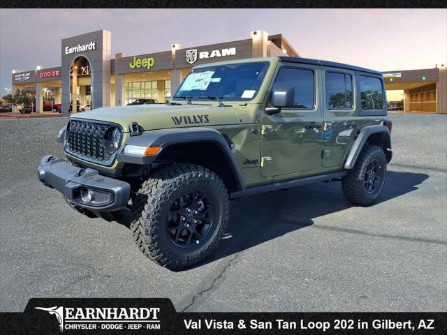 2026 Jeep Wrangler WRANGLER 4-DOOR WILLYS 2026 Jeep Wrangler WRANGLER 4-DOOR WILLYS