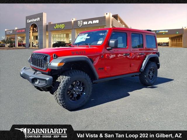 2026 Jeep Wrangler WRANGLER 4-DOOR WILLYS 2026 Jeep Wrangler WRANGLER 4-DOOR WILLYS