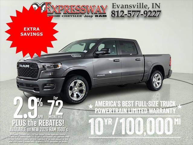 2026 RAM Ram 1500 RAM 1500 BIG HORN CREW CAB 4X4 57 BOX