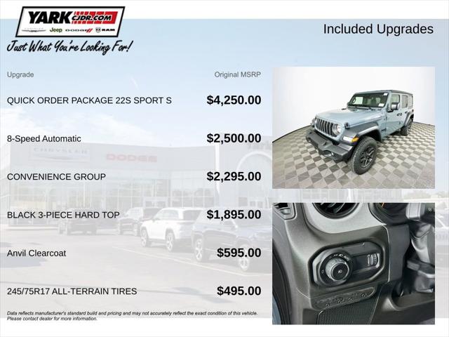 2026 Jeep Wrangler WRANGLER 4-DOOR SPORT S