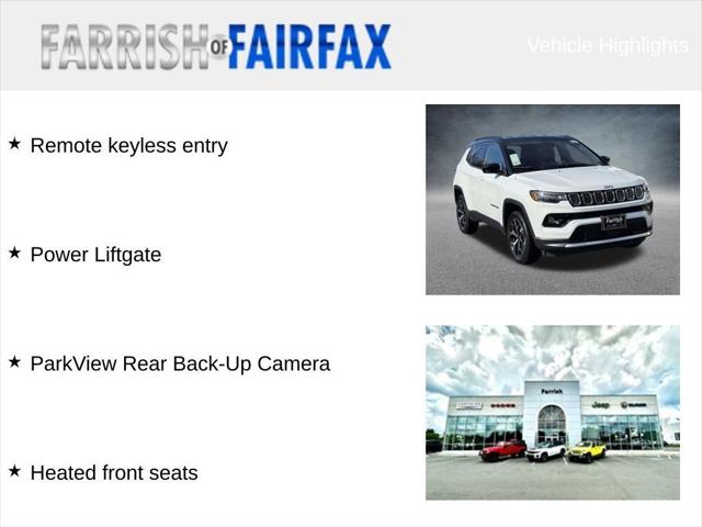 2026 Jeep Compass COMPASS LIMITED 4X4