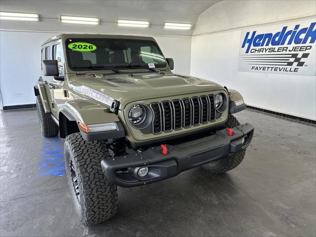 2026 Jeep Wrangler WRANGLER 4-DOOR RUBICON X 2026 Jeep Wrangler WRANGLER 4-DOOR RUBICON X
