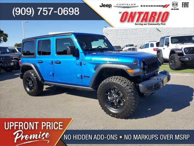 2026 Jeep Wrangler WRANGLER 4-DOOR WILLYS 2026 Jeep Wrangler WRANGLER 4-DOOR WILLYS