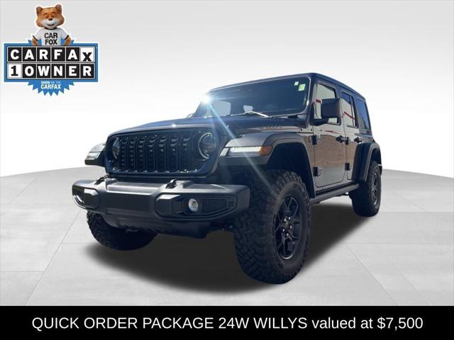 2025 Jeep Wrangler 4-Door Willys 4x4 2025 Jeep Wrangler 4-Door Willys 4x4