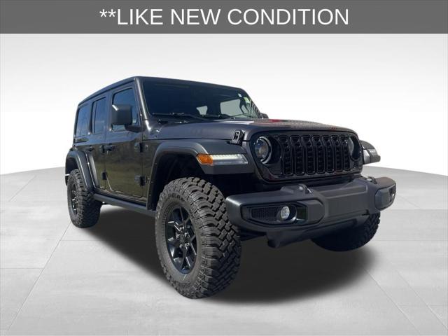 2025 Jeep Wrangler 4-Door Willys 4x4 2025 Jeep Wrangler 4-Door Willys 4x4