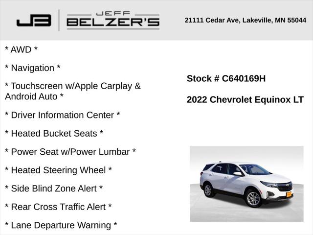 2022 Chevrolet Equinox AWD LT 2022 Chevrolet Equinox AWD LT