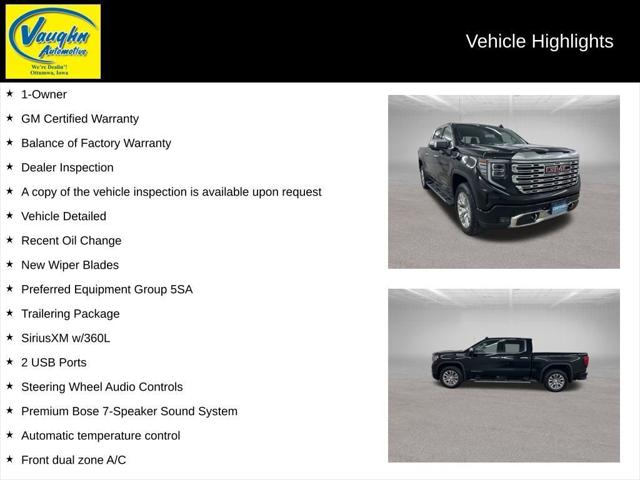 2023 GMC Sierra 1500 4WD Crew Cab Short Box Denali 2023 GMC Sierra 1500 4WD Crew Cab Short Box Denali