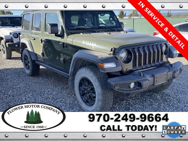 2021 Jeep Wrangler Unlimited Willys 4x4