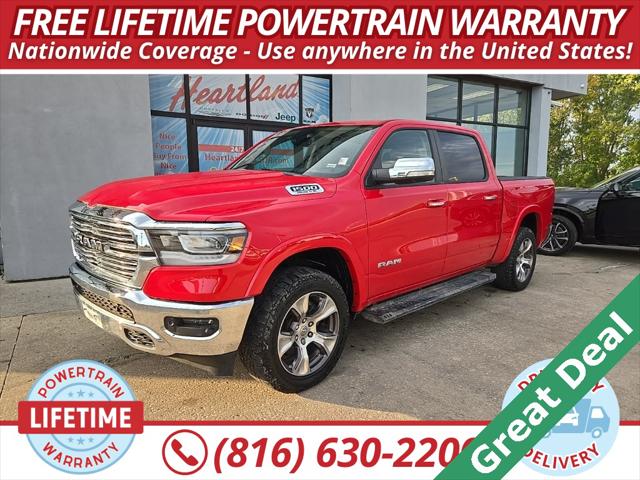 2020 RAM 1500 Laramie Crew Cab 4x4 57 Box 2020 RAM 1500 Laramie Crew Cab 4x4 57 Box