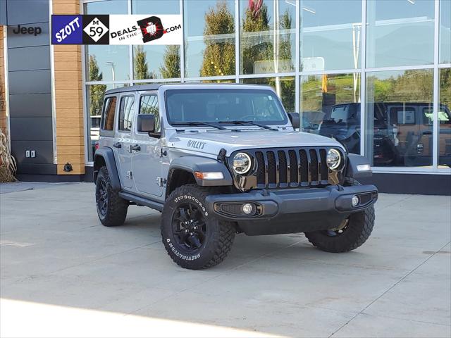 2021 Jeep Wrangler Unlimited Willys 4x4 2021 Jeep Wrangler Unlimited Willys 4x4