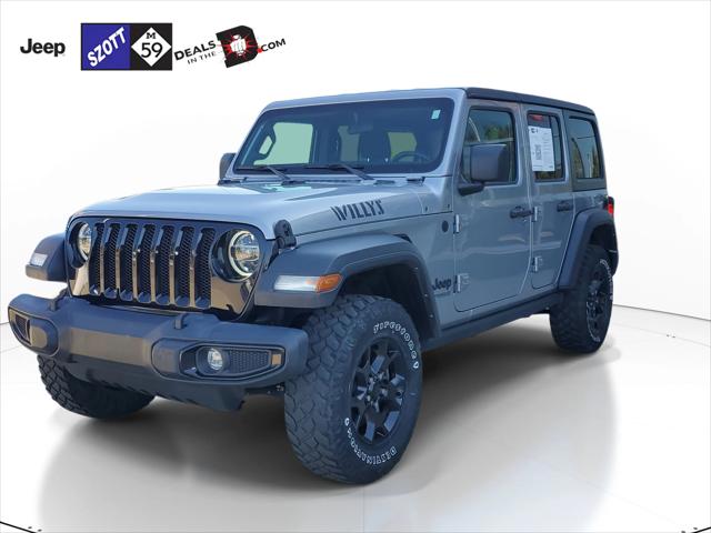 2021 Jeep Wrangler Unlimited Willys 4x4 2021 Jeep Wrangler Unlimited Willys 4x4