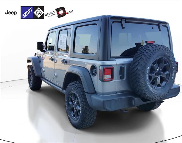 2021 Jeep Wrangler Unlimited Willys 4x4 2021 Jeep Wrangler Unlimited Willys 4x4