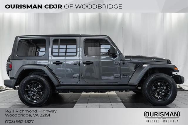 2021 Jeep Wrangler Unlimited Willys Sport 4x4 2021 Jeep Wrangler Unlimited Willys Sport 4x4