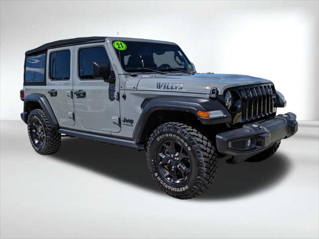2021 Jeep Wrangler Unlimited Willys 4x4 2021 Jeep Wrangler Unlimited Willys 4x4