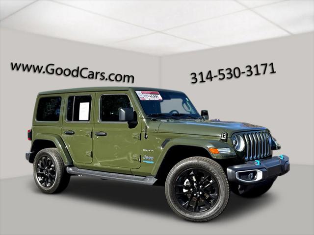 2022 Jeep Wrangler 4xe Unlimited Sahara 4x4 2022 Jeep Wrangler 4xe Unlimited Sahara 4x4