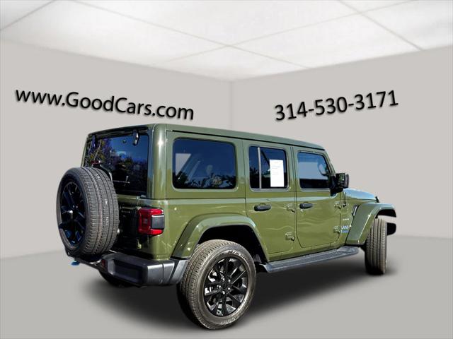 2022 Jeep Wrangler 4xe Unlimited Sahara 4x4 2022 Jeep Wrangler 4xe Unlimited Sahara 4x4