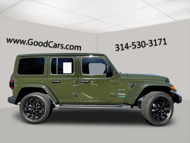2022 Jeep Wrangler 4xe Unlimited Sahara 4x4 2022 Jeep Wrangler 4xe Unlimited Sahara 4x4