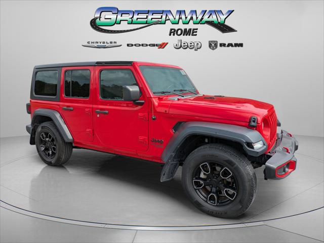 2020 Jeep Wrangler Unlimited Sport S 4X4 2020 Jeep Wrangler Unlimited Sport S 4X4