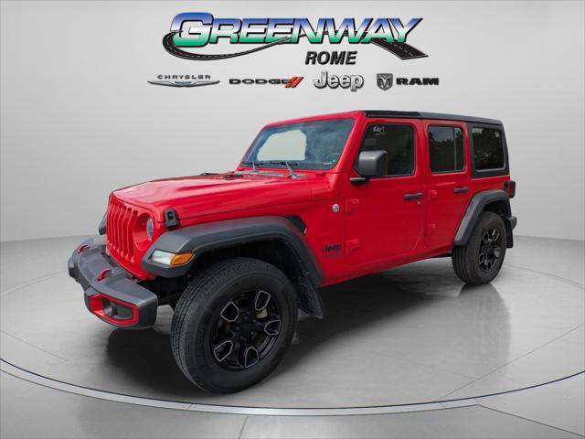 2020 Jeep Wrangler Unlimited Sport S 4X4 2020 Jeep Wrangler Unlimited Sport S 4X4