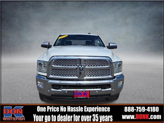 2018 RAM 2500 Laramie Crew Cab 4x4 64 Box 2018 RAM 2500 Laramie Crew Cab 4x4 64 Box