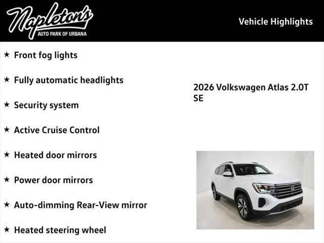 2026 Volkswagen Atlas SE