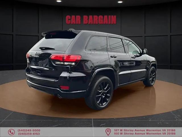 2018 Jeep Grand Cherokee Altitude 4x4