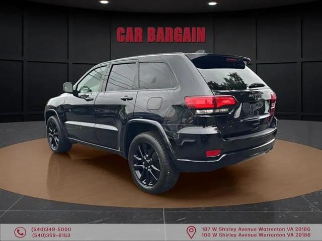 2018 Jeep Grand Cherokee Altitude 4x4