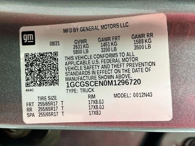 2021 Chevrolet Colorado 2WD Crew Cab Short Box LT