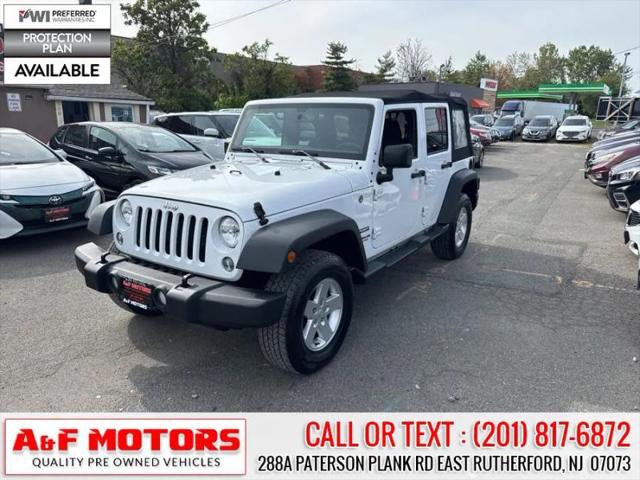 2017 Jeep Wrangler Unlimited Sport 4x4 for sale in East Rutherford, NJ