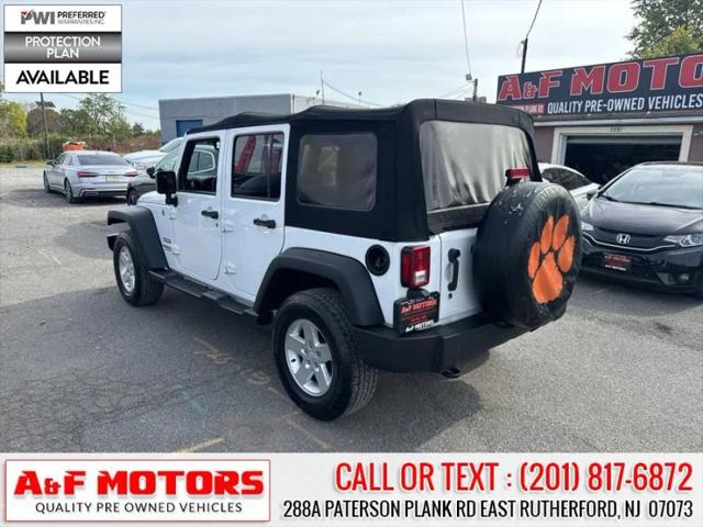 2017 Jeep Wrangler Unlimited Sport 4x4