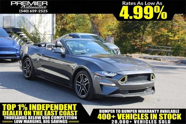 2020 Ford Mustang EcoBoost Premium Convertible for sale in Dumfries, VA