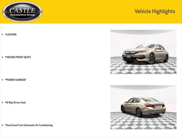 2017 Honda Accord EX-L 2017 Honda Accord EX-L