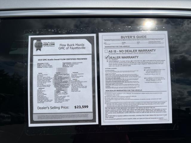 2019 GMC Acadia Denali