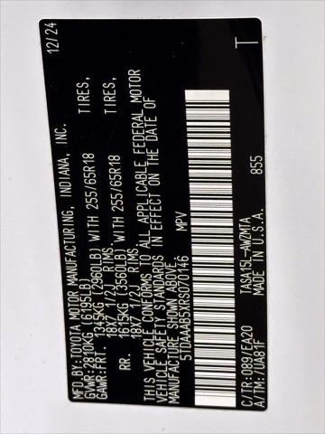 2024 Toyota Grand Highlander XLE AWD (Natl) [29]