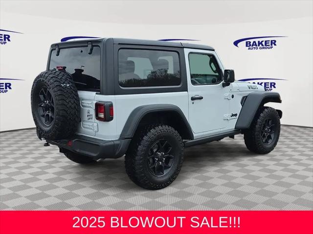 2025 Jeep Wrangler 2-Door Willys 4x4