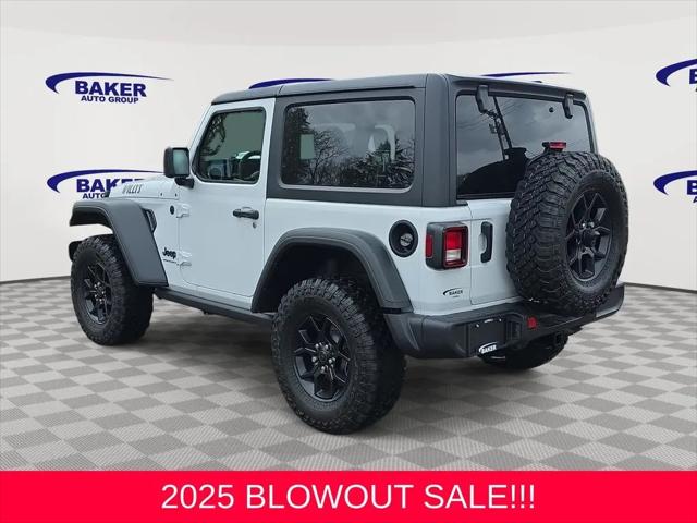2025 Jeep Wrangler 2-Door Willys 4x4